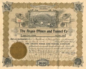 Argus Mines and Tunnel Co